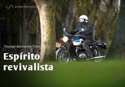 Teste Triumph Boneville T100 - Espírito revivalista