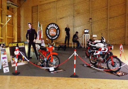 Lisboa MotoShow 2015 - STAND DOS ABOBRAS - MOTOCLASSE e 100% ELVIS