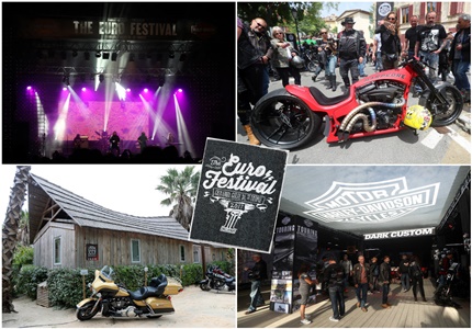 20.000 harlistas participaram no Harley-Davidson Euro Festival em Grimaud - Saint-Tropez. E o andardemoto esteve lá para ver!