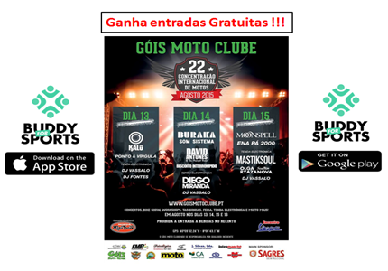 Góis 2015 - Ganha entradas gratuitas para a Concentração Motard