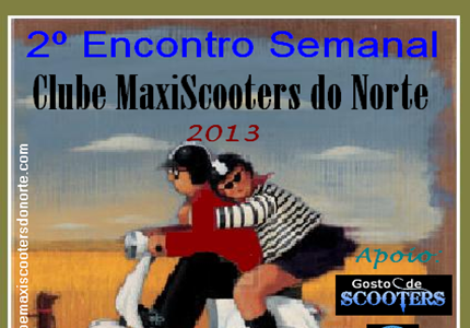 2º Encontro Semanal Clube MaxiScooters do Norte
