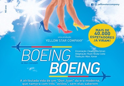 "Boeing Boeing" regressa ao Teatro Armando Cortez