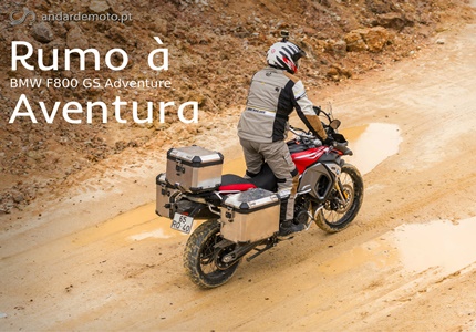 BMW F800 GS Adventure - Rumo à aventura