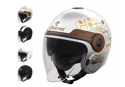 Caberg Uptown - Um capacete "Jet" urbano muito confortavel