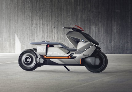 BMW Motorrad Concept Link - a scooter do futuro