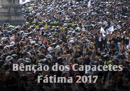 Milhares de motos em Fátima na Benção dos Capacetes 2017