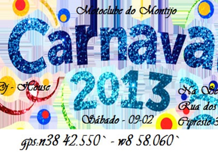 Motoclube do Montijo convida-o a celebrar o Carnaval