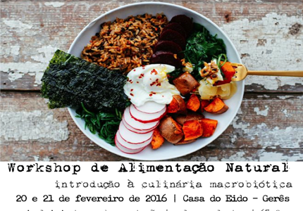 Workshop de Culinária Macrobiótica na Casa do Eido