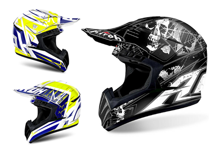 Airoh Switch - um novo capacete off-road, ultra leve no peso e no preço.