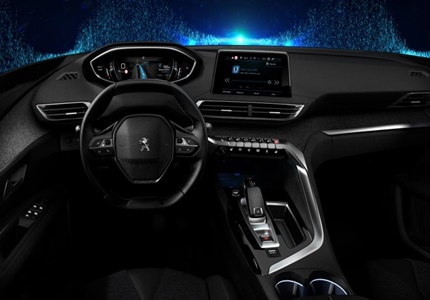 Componentes de navegação TomTom no novo PEUGEOT i-Cockpit®