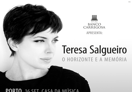 Teresa Salgueiro apresenta "O Horizonte e a Memória" no Porto e em Lisboa