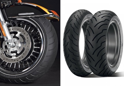 A Dunlop celebra o fornecimento à Harley-Davidson de 10 milhões de pneus como equipamento de série.