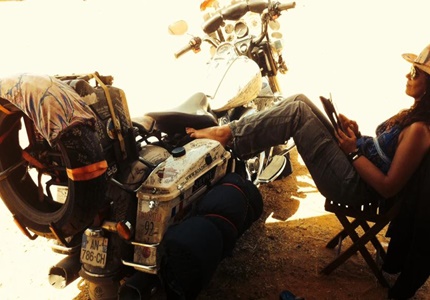 A minha primeira concentração motard