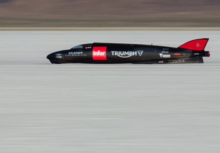 Triumph bate próprio recorde em Bonneville