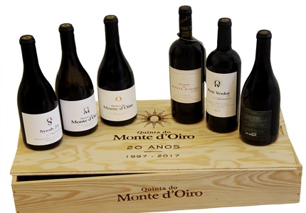 Quinta do Monte dOiro celebra 20 anos com conjunto de vinhos exclusivo