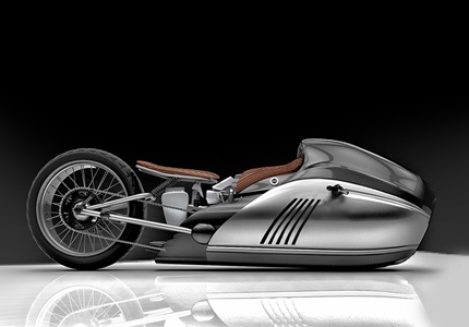 BMW Alpha Concept - pronta para Bonneville Salt Flats.
