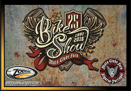 Zodiac International apoia o 25º Bike Show do Moto Clube de Faro