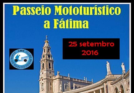 25/09/2016 - Passeio Mototurístico a Fátima
