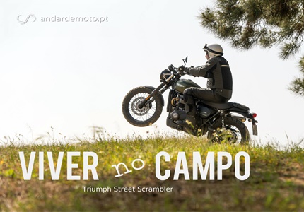 Teste Triumph Street Scrambler - Viver no Campo