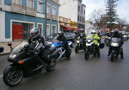 Passeio Moto Clube Feminino - Arrábida, Abril de 2016