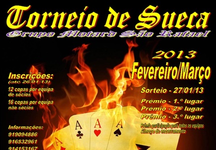 Torneio de Sueca do Grupo Motard São Rafael