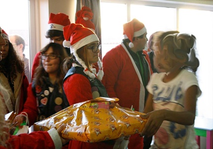 Solidariedade pelas crianças carenciadas "Pais Natais Motard" 2014