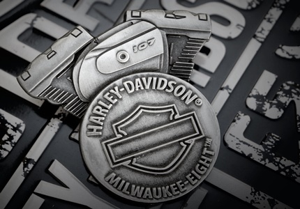 Vá testar as novas Harley-Davidson e ganhe um Pin exclusivo