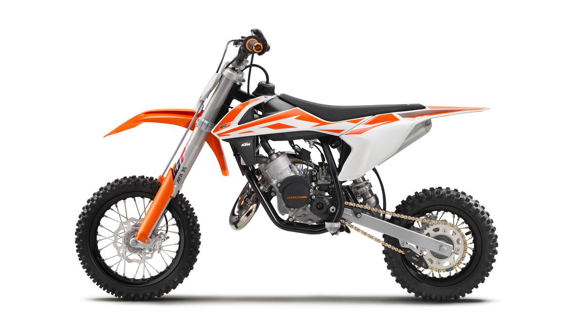 KTM 50 SX / MINI Moto MX Lombas e Curvas