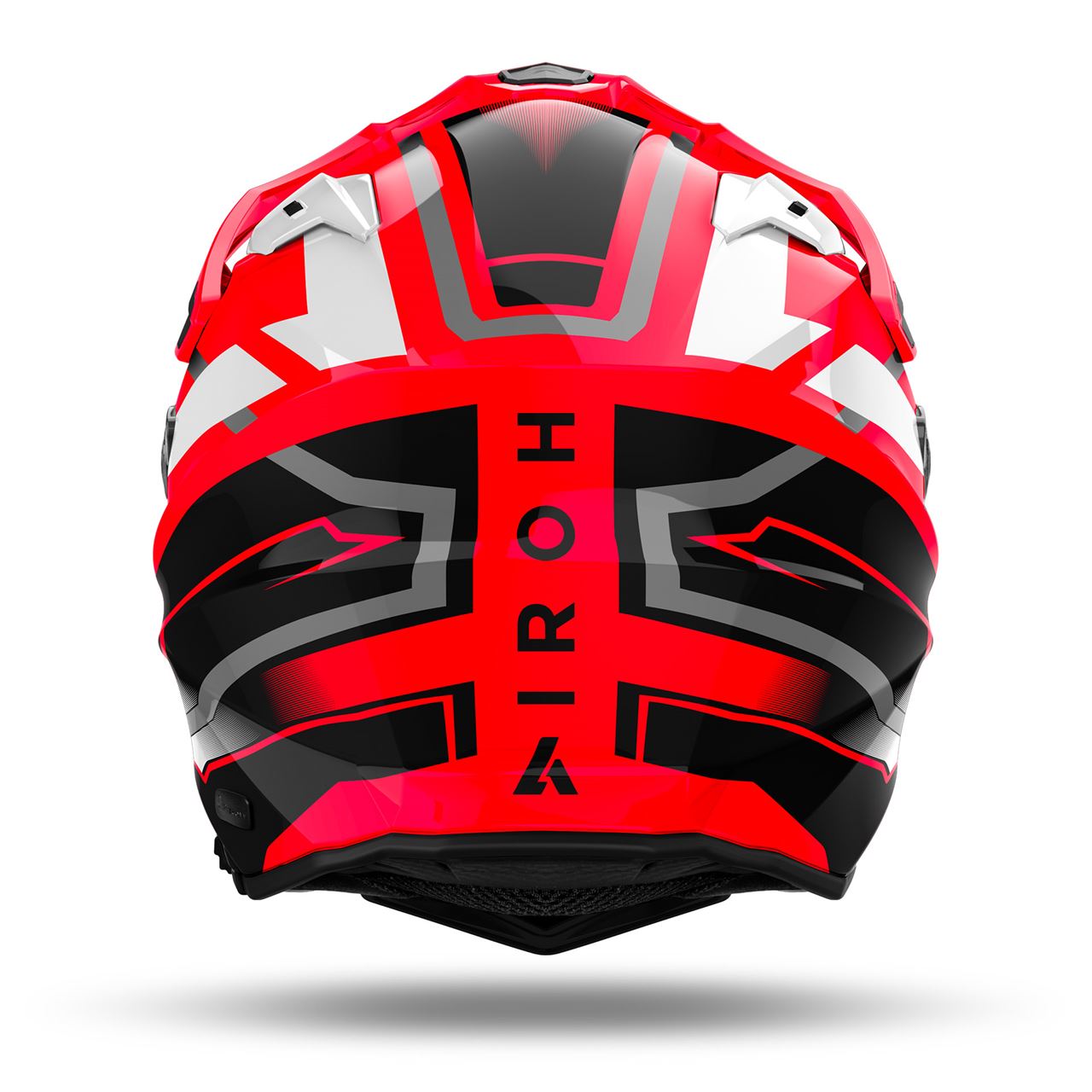 Airoh Commander Mavick Vermelho Gloss Capacete Integral Lombas E