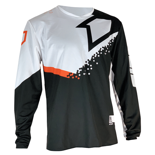 Camisola DIRT Preto/Branco/Laranja 2020