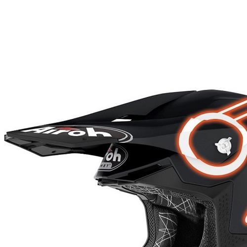 Pala Capacete TWIST 2.0 NEON Laranja Matt AIROH