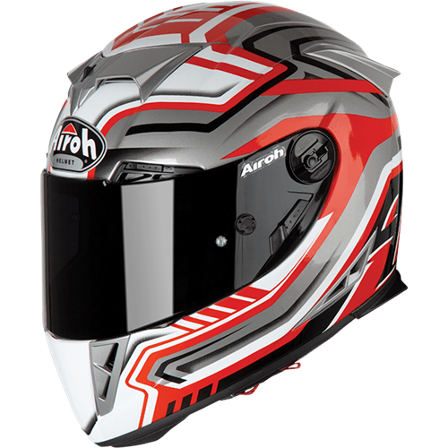 Capacete GP500 RIVAL Vermelho Gloss AIROH