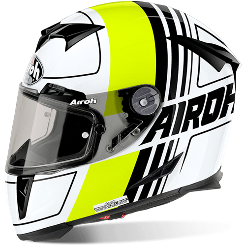 Capacete GP500 SCRAPE Amarelo AIROH