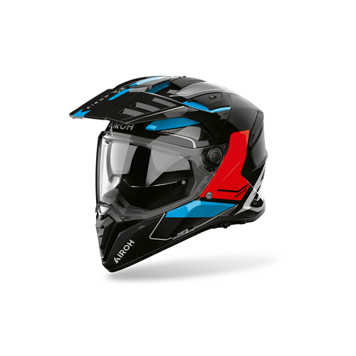 Capacete BANDIT TUNE Azul/Vermelho AIROH