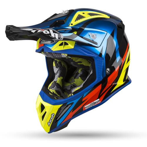 Capacete AVIATOR 2.3 GREAT Azul Chrome Gloss 2019