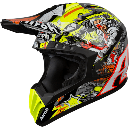 Capacete SWITCH PIRATE Gloss AIROH 2019