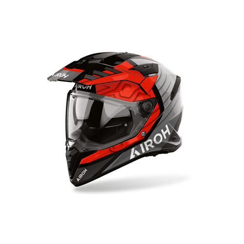 Capacete AIROH BADX-X CUBE Vermelho