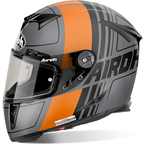 Capacete GP500 SCRAPE Laranja Matt AIROH