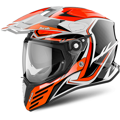 Capacete COMMANDER Laranja Gloss AIROH