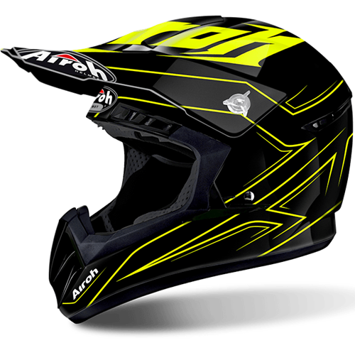 Capacete SWITCH SPACER Amarelo AIROH