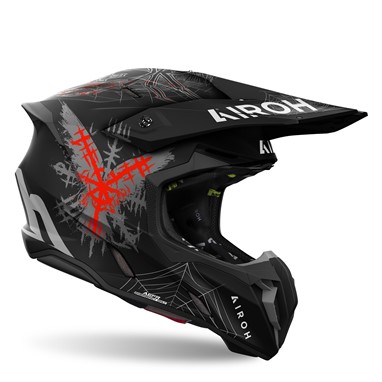 AIROH TWIST 3 ARCADE Mate Capacete Offroad Andar De Moto