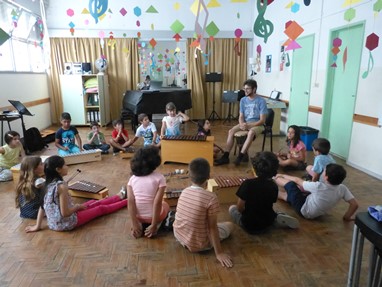 Workshops de música para crianças