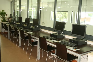 Sala de adultos - espaço internet