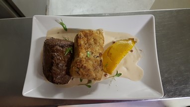 Lombo de Veado com manga