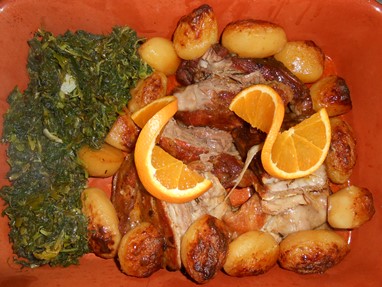 Vitela assada