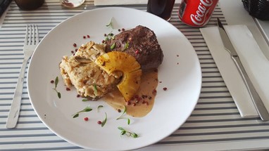 Lombo de Veado com ananás