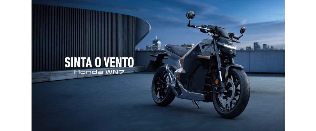Sinta o vento Honda WN7