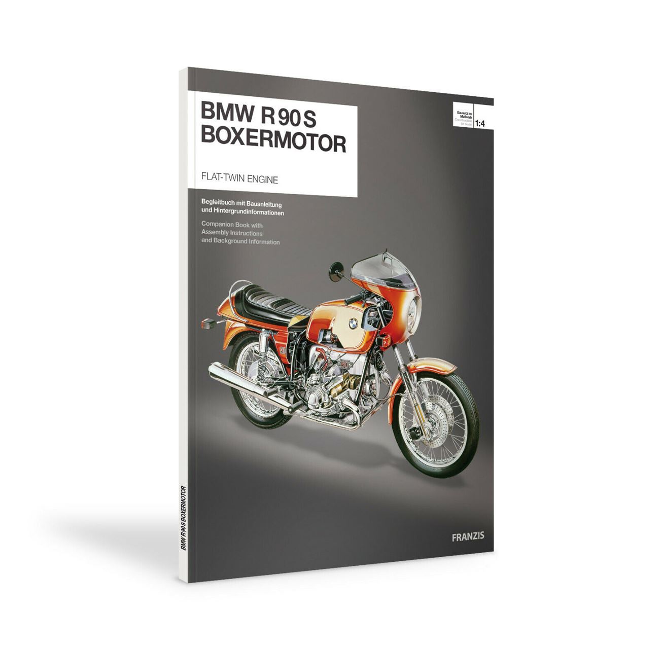 Modelo do motor da BMW R90S à escala 1:2 - MotoNews - Andar de