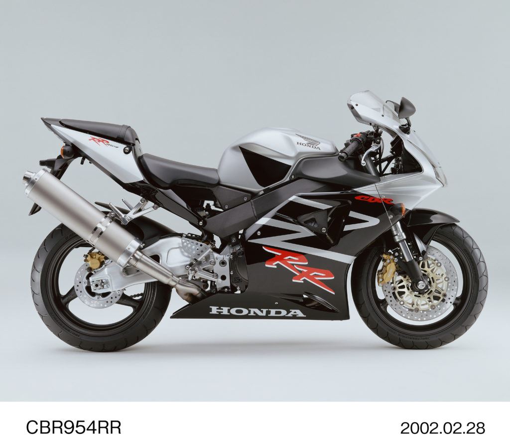 CBR900RR/CBR954RR DE 2002 – 6ª Geração