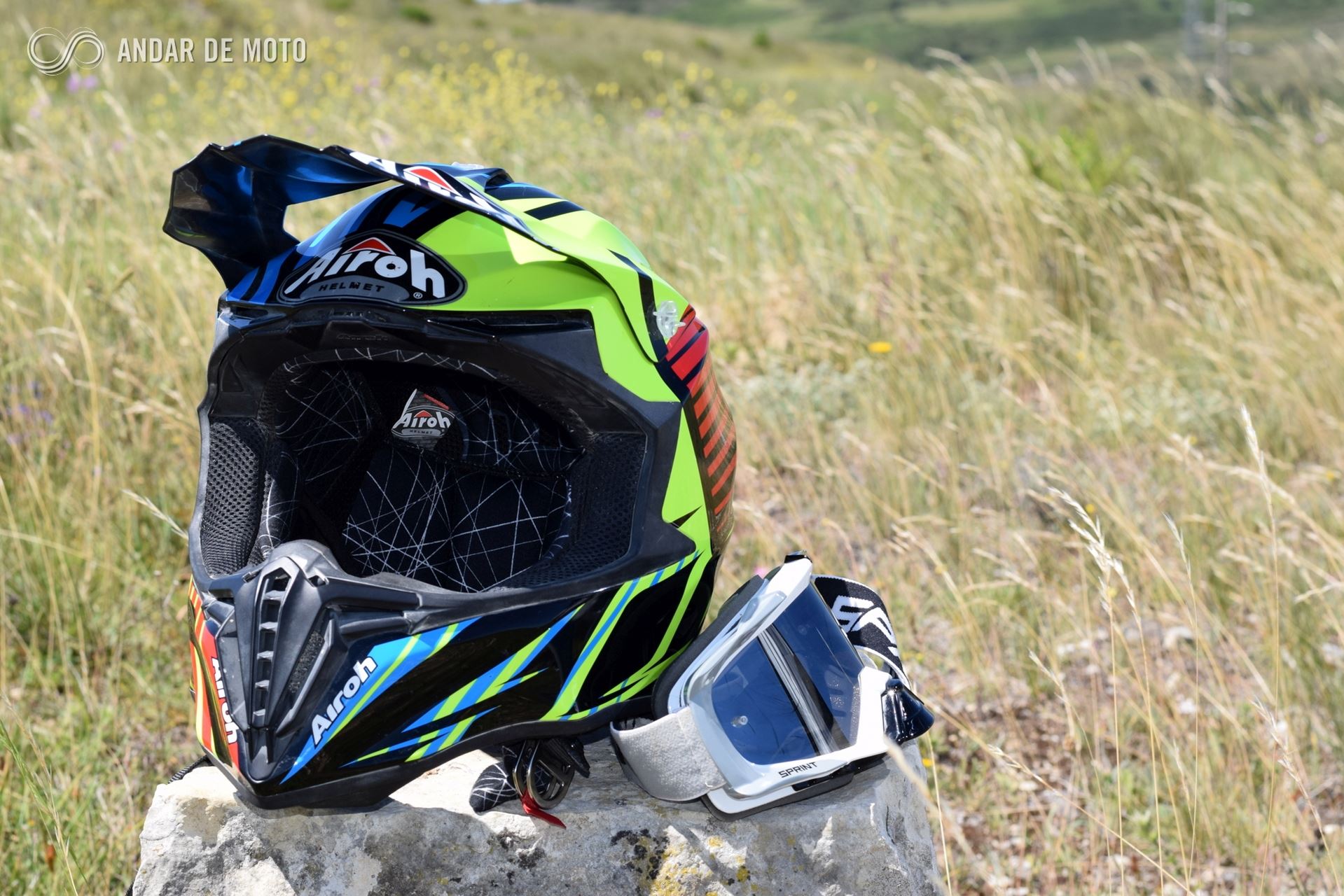 Capacete Profissional De Motociclista Off-road, Capacete Com